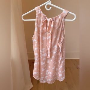 New York & Company cute tie cami shirt